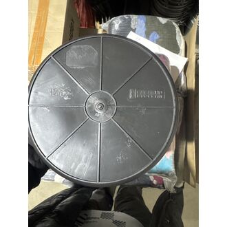 Ведро 12л строительное с носиком (пластиковое) мет ручка