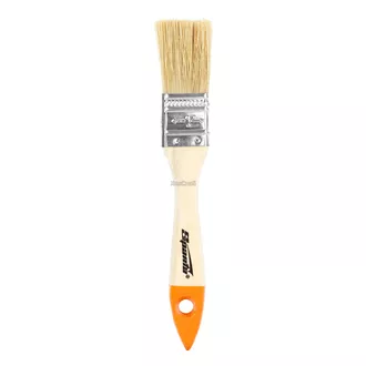 Кисть плоская 25мм, дерев. ручка, 1