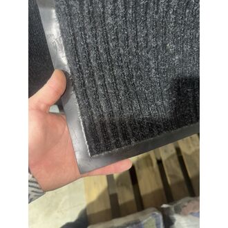 Коврик придверный 50*80см черный, влаговпитывающий