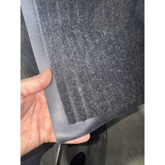 Коврик придверный 90*120см черный, влаговпитывающий