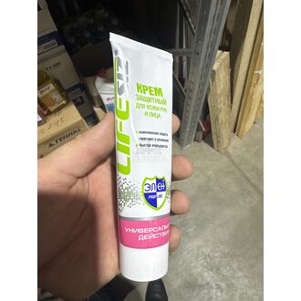 Крем защитный 100мл ЭЛЕН, универсальный,от воздействия водораствор и водонераствор загрязнений