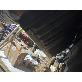 Лопата снеговая пласт. с оц планкой (500*390 d35) №2