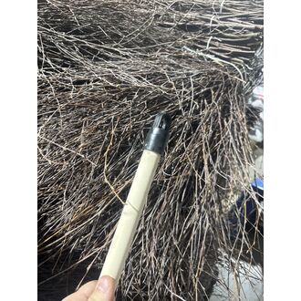 Черенок d25 деревянный с резьбой 120см