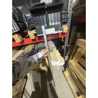 Черенок алюминевый для лопаты без ручки d-32мм