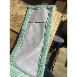 Насадка для мытья пола (МОП) микрофибра 14х44см 2шт/уп короткий и длинный ворс РыжийКот 310489