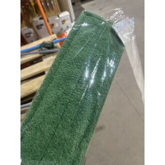 Швабра плоская с насадкой микрофибра гладкая 37х12 с телескопической ручкой, РыжийКот 009384