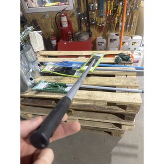 Швабра с насадкой (МОП) микрофибра гладкая карманы 43х13 110см РыжийКот 310474