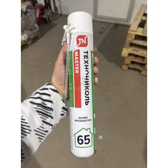 Пена монтажная бытовая с трубкой ТЕХНОНИКОЛЬ MASTER 65