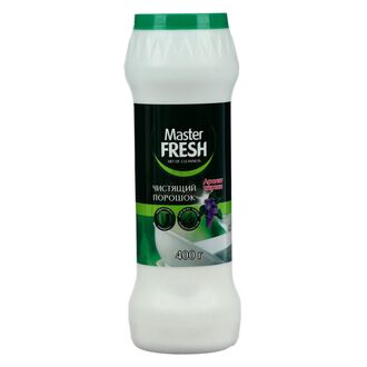 Чистящий порошок для кухни и ванной MASTER FRESH 400 г, сирень