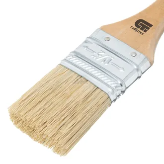 Кисть плоская 36мм, дерев. ручка, Сибртех, 82262