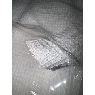 Полотно вафельное шир 45см, 200г/м2 60пог.м/рулон