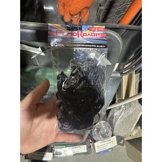 Сетка багажная для крепления груза, с крючками, 400х400мм